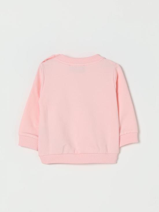 25FW [키즈] 모스키노 풀오버 MFF02KLDA16 50209 Pink - MOSCHINO