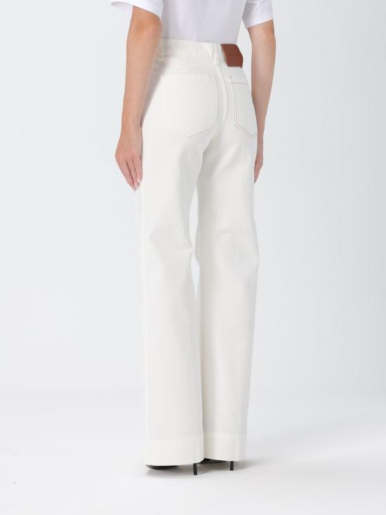 25FW 빅토리아 베컴 데님 팬츠 1325DJE005218RR White - VICTORIA BECKHAM