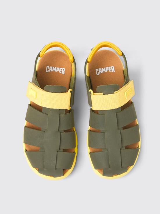 25FW [키즈] 캠퍼 슈즈 K800242 022 ORUGA 0 Green - CAMPER