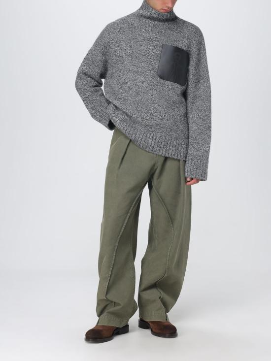 25FW JW앤더슨 터틀넥 KW1234YN0367 929 Black - JW ANDERSON