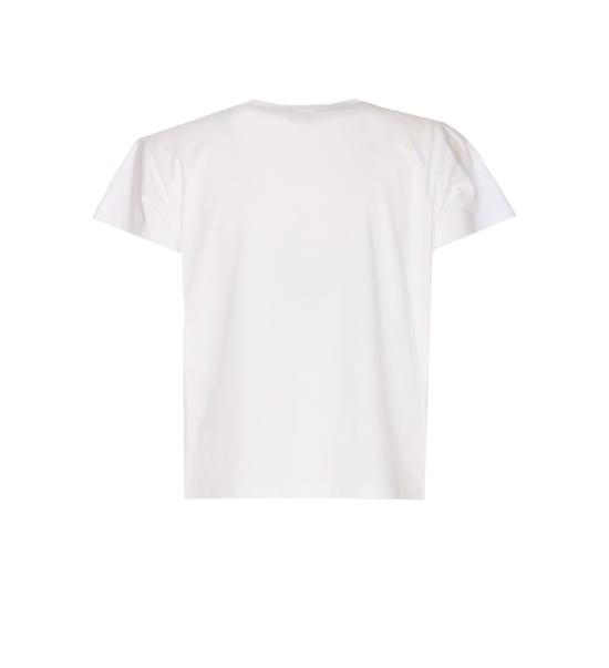 25FW MM6 메종마르지엘라 반팔 티셔츠 S62GD0209M20048100 WHITE - MM6 MAISON MARGIELA