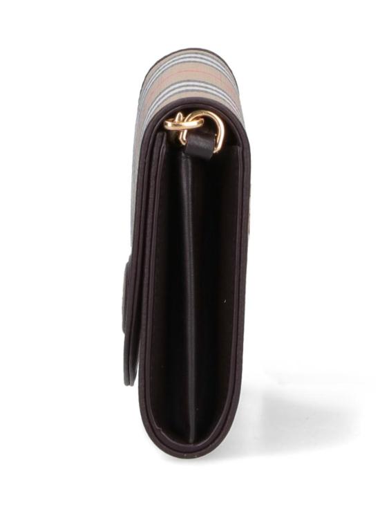 25FW 버버리 하이랜드 체인 스트랩 월렛 8112274B9368 Beige - BURBERRY