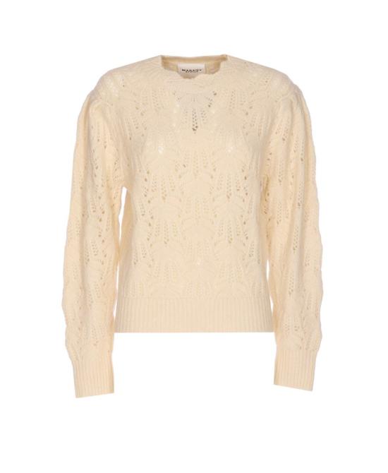 25FW 이자벨마랑에뚜왈 스웨터 PU0727FAC3L08E23EC WHITE