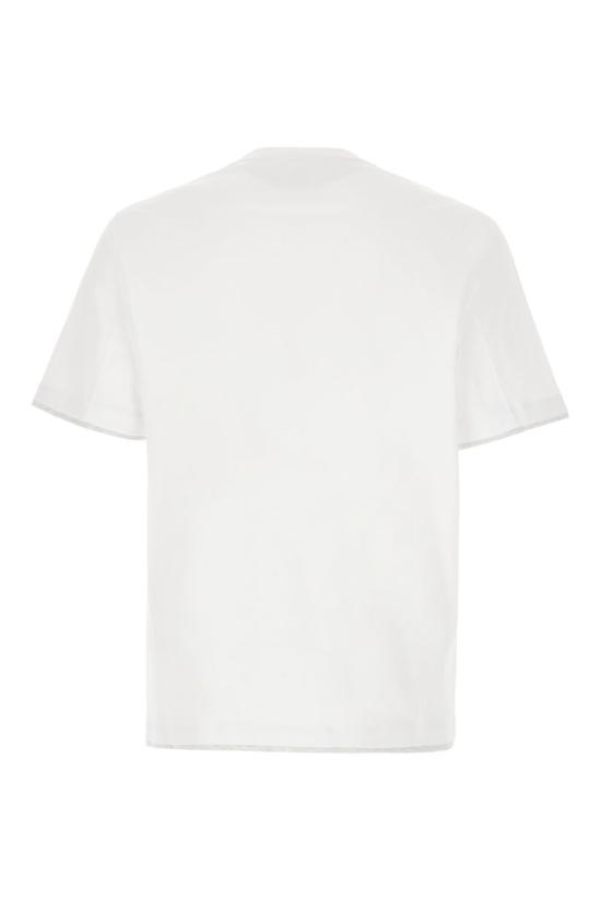 26SS 브루넬로 쿠치넬리 반팔 티셔츠 M0B137427 CW787 WHITE - BRUNELLO CUCINELLI