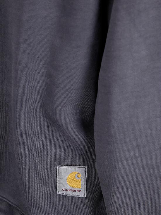 25FW 칼하트 WIP 긴팔 티셔츠 I035186895F BLACK CHALK WASH DOM - CARHARTT WIP