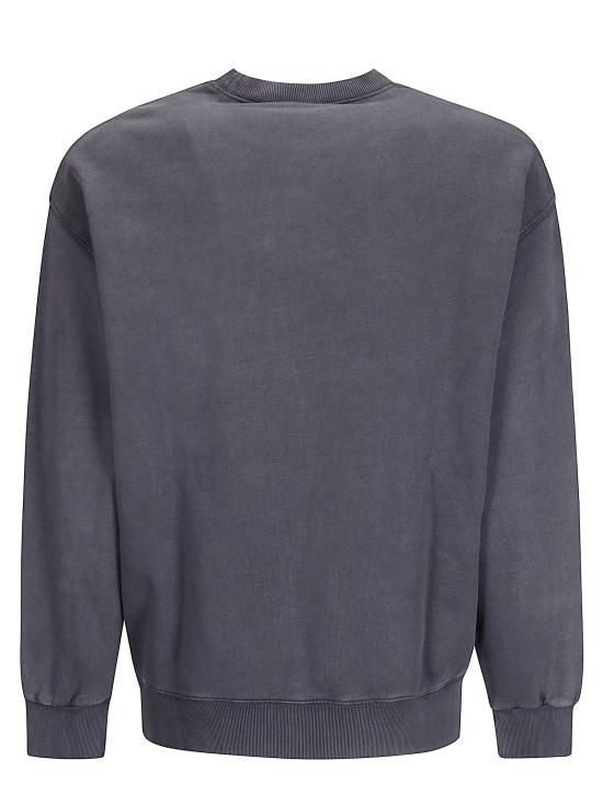 25FW 칼하트 WIP 긴팔 티셔츠 I035186895F BLACK CHALK WASH DOM - CARHARTT WIP