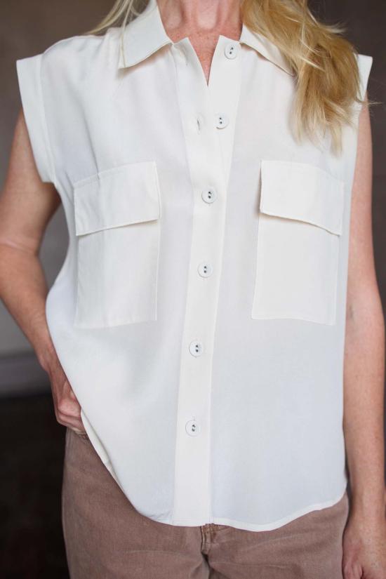  레이첼 코미 블라우스 브루스터 탑 - RACHEL COMEY