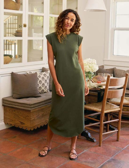  프랭크 앤 에일린 롱 원피스 프랭크 & 아일린 코리 빈티지 머슬 티셔츠 드레스 케이퍼 - FRANK & EILEEN