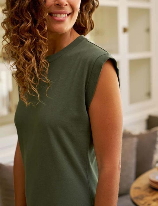  프랭크 앤 에일린 롱 원피스 프랭크 & 아일린 코리 빈티지 머슬 티셔츠 드레스 케이퍼 - FRANK & EILEEN