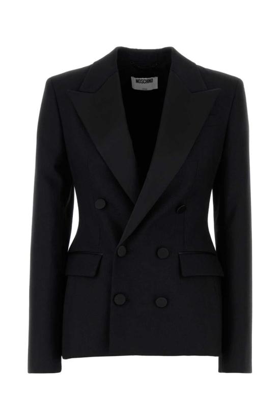 25FW 모스키노 자켓 A05035417 2555 Black