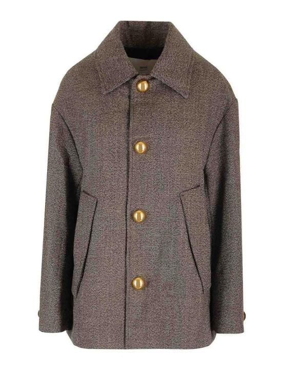  아미 자켓 FCO214WV00562004 Brown