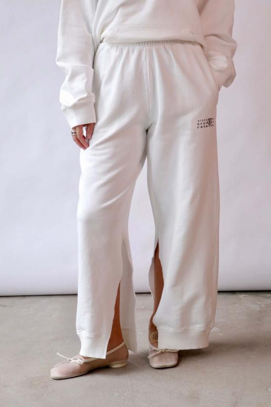  MM6 메종마르지엘라 스트레이트 팬츠 Mm6 메종 마르지엘라 스웨트팬츠 - MM6 MAISON MARGIELA