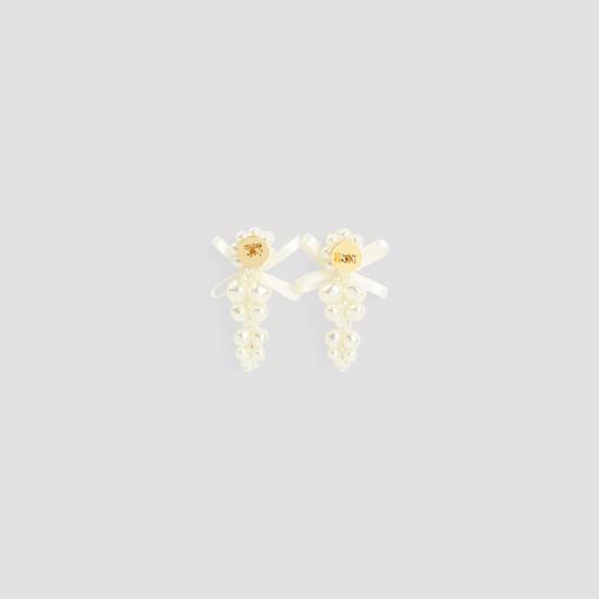 25FW 시몬로샤 이어링 ERG545 0904 PEARL WHITE - SIMONE ROCHA