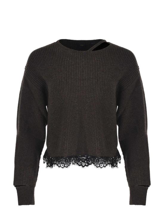 24FW 핑코 스웨터 100720 A238M28 BROWN