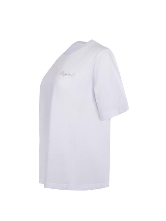 25SS 디스퀘어드2 반팔 티셔츠 S75GD0452D20020 100 WHITE - DSQUARED2