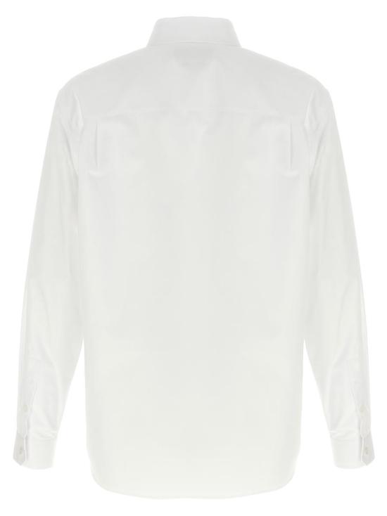 25FW 구찌 포켓 자수 셔츠  833294Z7AUX9000 WHITE - GUCCI