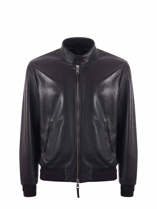 25SS 더 잭 레더스 가죽 자켓 ELVI VEGT06 Brown