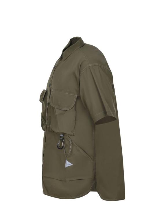 25SS 앤드원더 반팔 셔츠 5745183069180 BROWN - AND WANDER