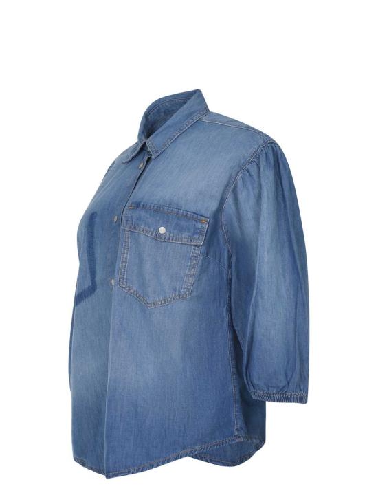 25SS 핑코 셔츠 104629 A2DTPJO Navy - PINKO