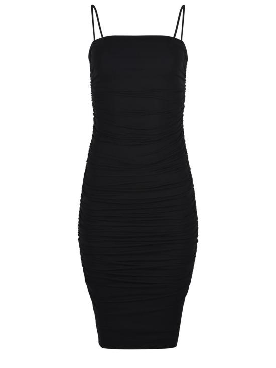 24FW 핑코 원피스 101960 A1L0Z99 Black