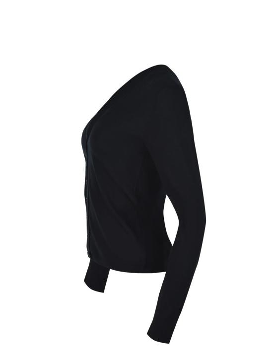 24FW 핑코 가디건 103941 A229Z99 Black - PINKO