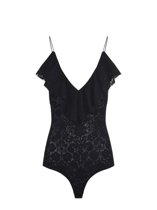 25SS 필로소피 바디수트 티셔츠 A11020717 0555 Black