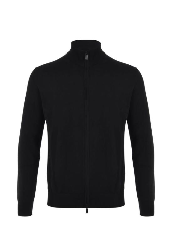 24FW 엠포리오 아르마니 집업 니트 8N1MUZ1MJXZ 0999 Black