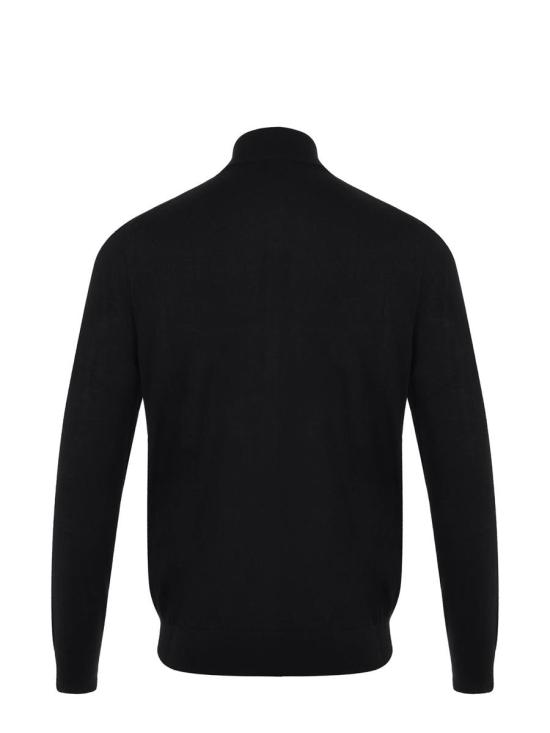 24FW 엠포리오 아르마니 집업 니트 8N1MUZ1MJXZ 0999 Black - EMPORIO ARMANI