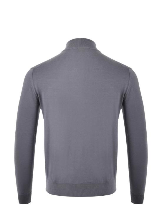 24FW 엠포리오 아르마니 집업 니트 8N1MUZ1MJXZ 06K3 GREY - EMPORIO ARMANI