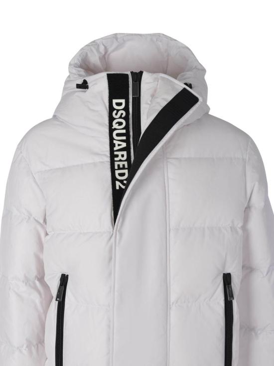 24FW 디스퀘어드2 숏패딩 S71AN0305S53353 100 WHITE - DSQUARED2