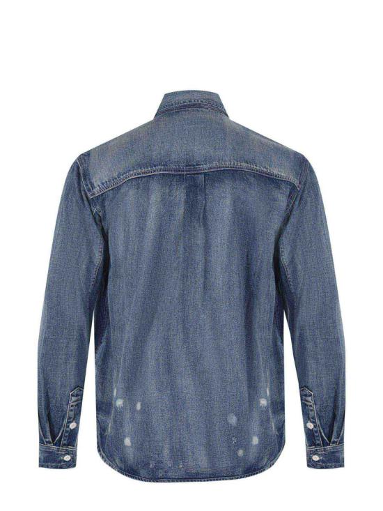 24FW 에비수 긴팔 셔츠 DL8027INDIGO Navy - EVISU