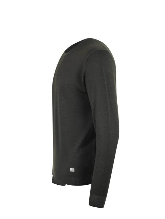 24FW 씨피 컴퍼니 스웨터 CMKN237A3247F 674 Green - C.P. COMPANY