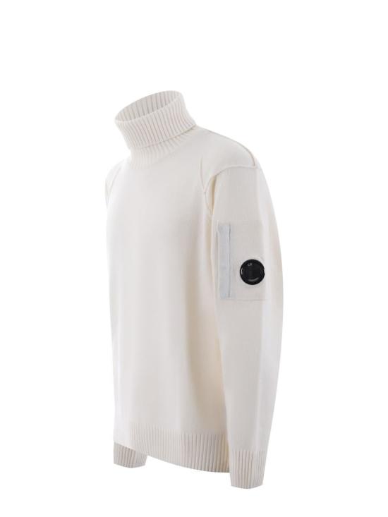 24FW 씨피 컴퍼니 터틀넥 CMKN142A110149A 103 Beige - C.P. COMPANY