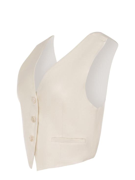 25SS 돈답 베스트 DJ676IF0041DXXX 004 Beige - DONDUP