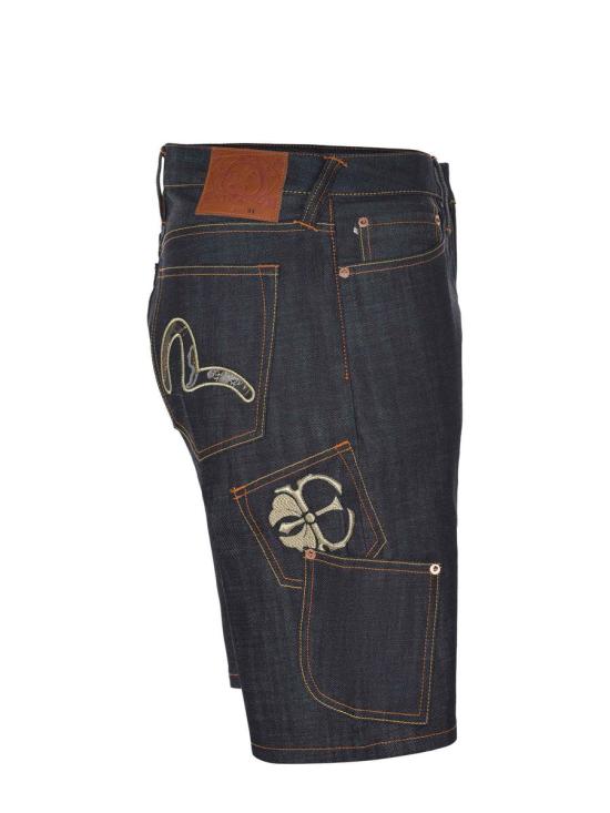 25SS 에비수 숏팬츠 2ESHTM5DS1145DENIM DENIM SCURO - EVISU
