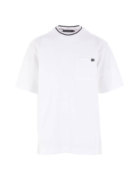 25FW 돌체앤가바나 반팔 티셔츠 G8ST3ZHU7UTW0800 WHITE