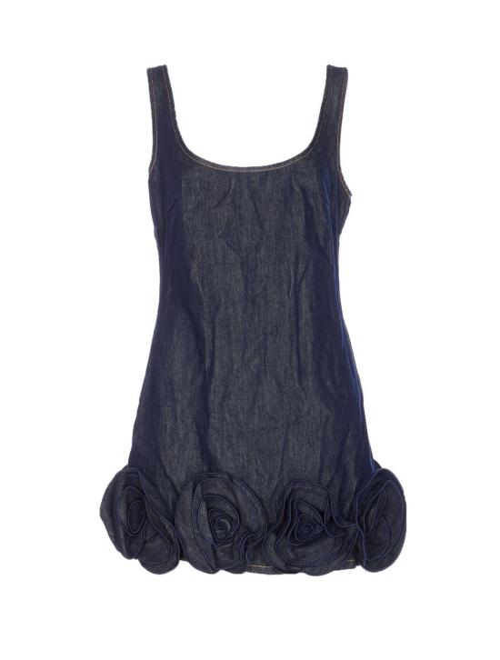 26SS 셀프 포트레이트 숏 원피스 821SBLUE