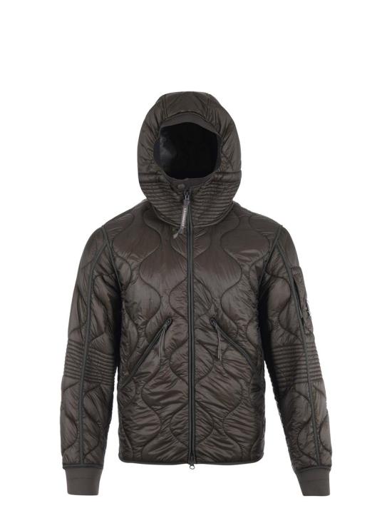 24FW 씨피 컴퍼니 숏패딩 CMOW009A110158A 674 GREEN - C.P. COMPANY