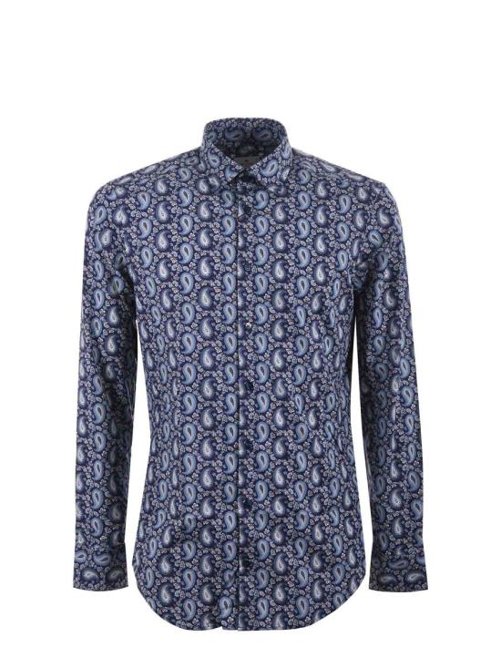 25SS 에트로 긴팔 셔츠 MRIB000599SAEB9 X0883 BLUE