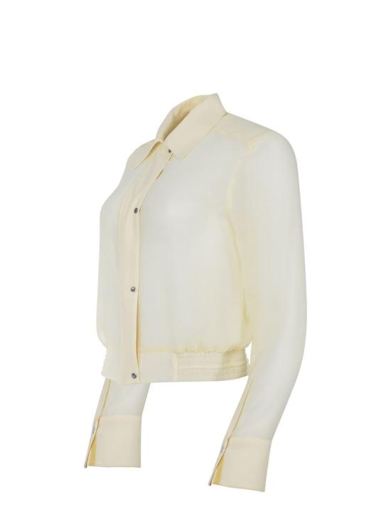 25SS 핑코 셔츠 104787 A21D22 GIALLO CHIARO - PINKO