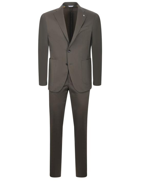 25SS 마뉴엘리츠 수트 세트 A3728C253382 38 GREEN