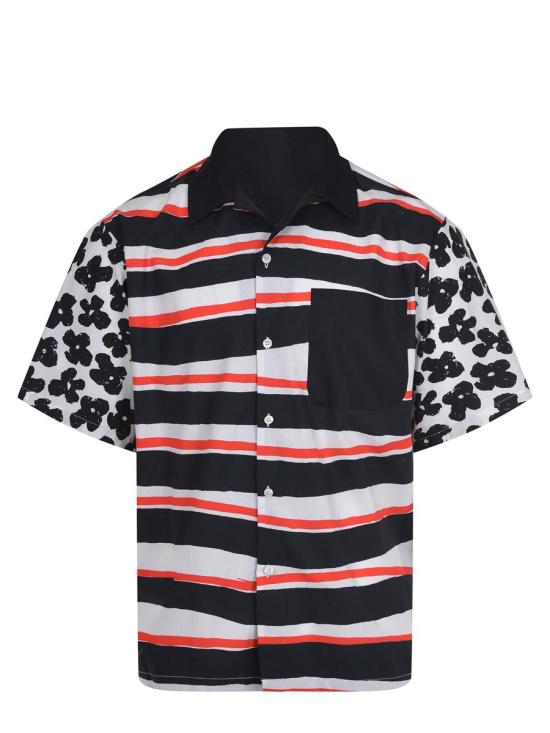 25SS 엠에스지엠 반팔 셔츠 3840ME19Y257150 99 Black