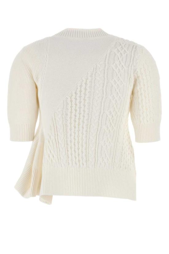 25FW 사카이 스웨터 2508018 151 Beige - SACAI