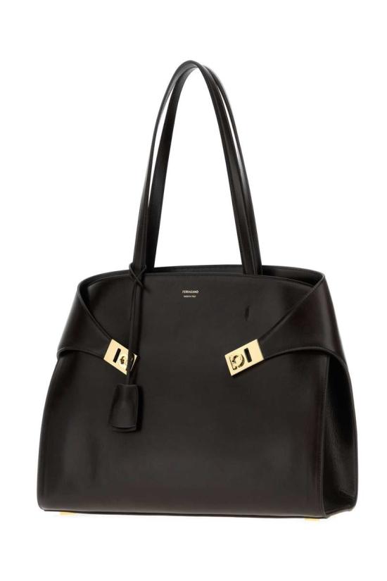 25FW 살바토레 페라가모 더플백 241813787661 BLACK Black - SALVATORE FERRAGAMO