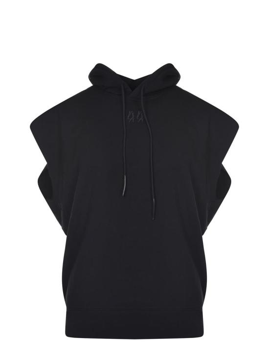 25SS 44레이블 니트 베스트 B0030578FA583 P396 Black