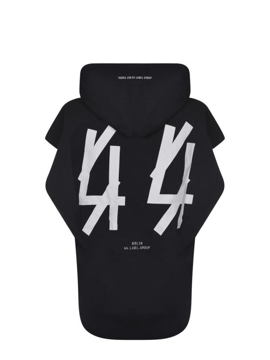25SS 44레이블 니트 베스트 B0030578FA583 P396 Black - 44 LABEL