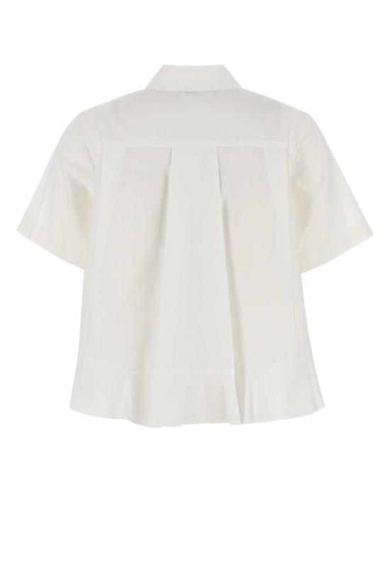 25FW 사카이 반팔 티셔츠 2508005 151 Beige - SACAI