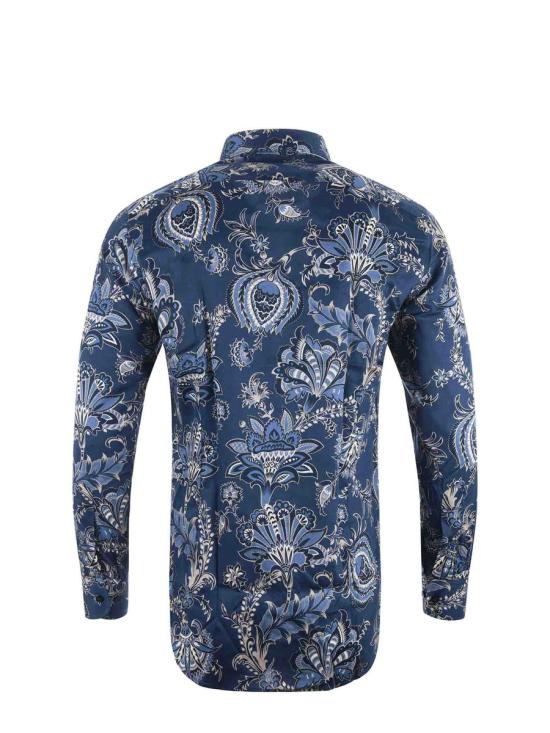 25SS 에트로 긴팔 셔츠 MRIB000199SA5F0 X0883 BLUE - ETRO