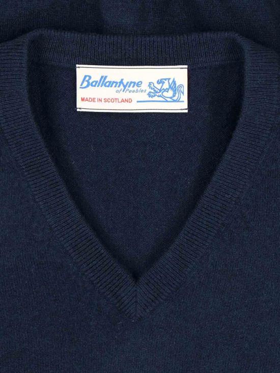 25FW 발렌타인 긴팔 티셔츠 B2P00112K0013777 Blue - BALLANTYNE