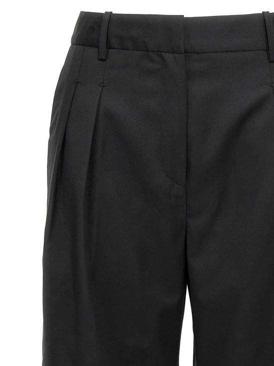  루루 스튜디오 스트레이트 팬츠 SBIRUBLACK Black - LOULOU STUDIO